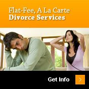 Flat-Fee, A La Carte Divorce Services | Get Info